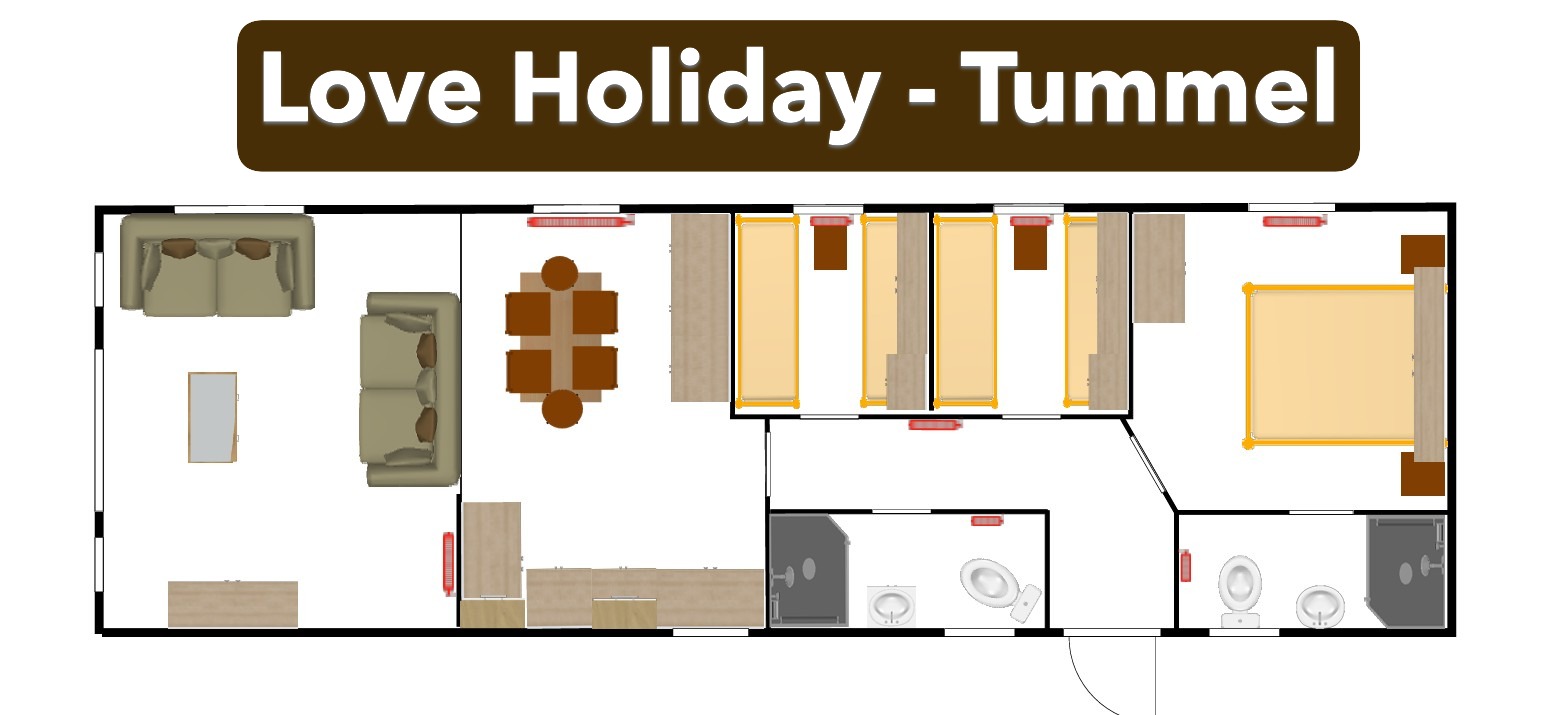 P 2026 Love Holiday 3 bedroom Floor Plan