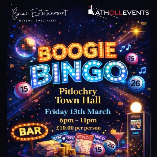 Boogie Bingo at Fonab Caravan Park