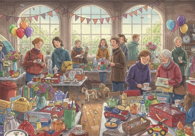 Jumble Sale at Fonab Caravan Park