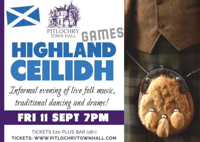 Highland Ceilidh at Fonab Caravan Park
