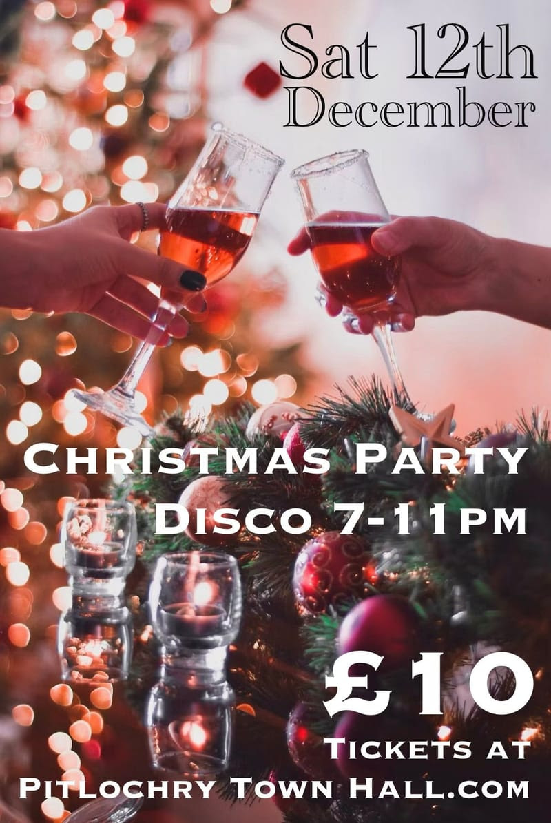 Christmas Party Disco at Fonab Caravan Park