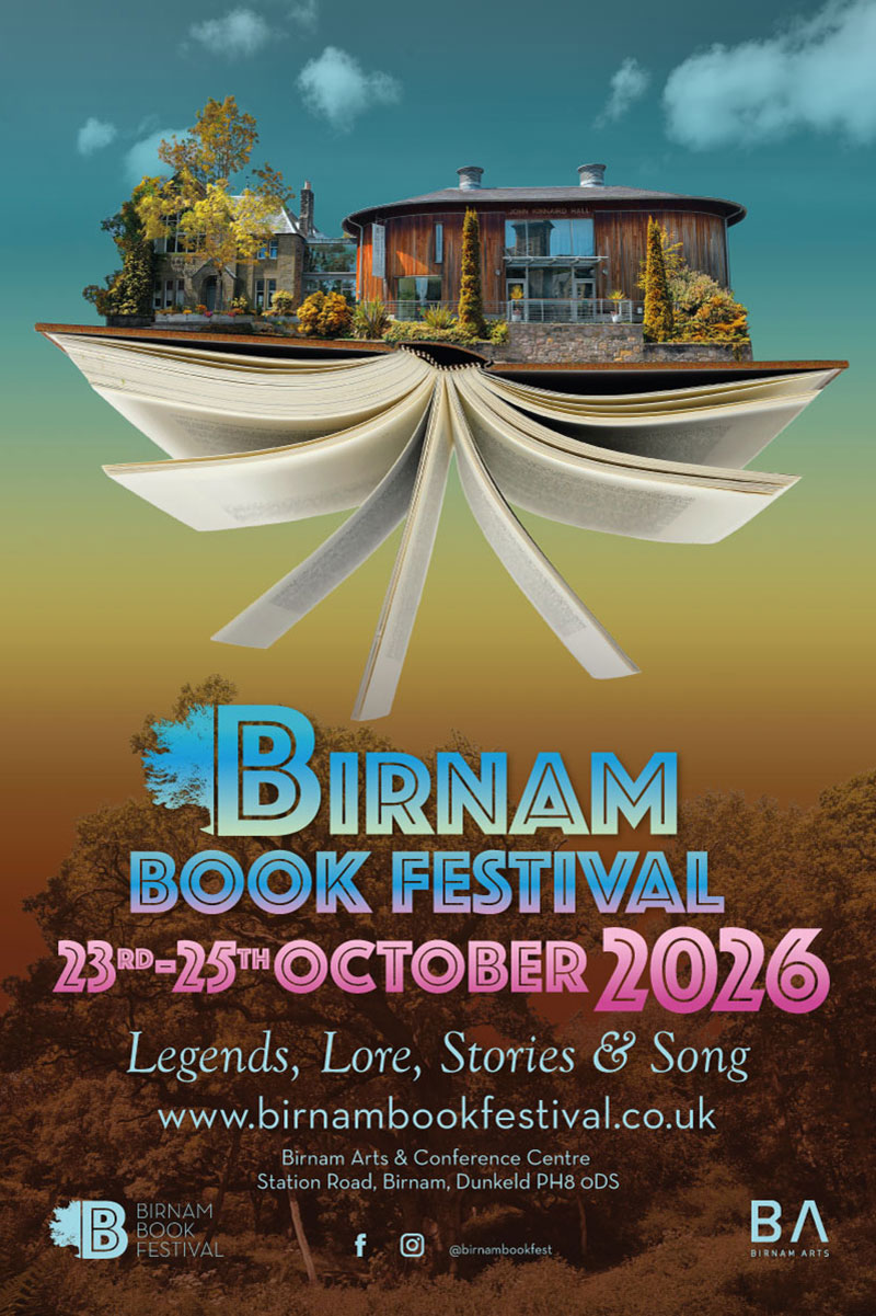 Birnam Book Festival at Fonab Caravan Park