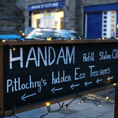 Handam Refill Station CIC shop in Pitlochry