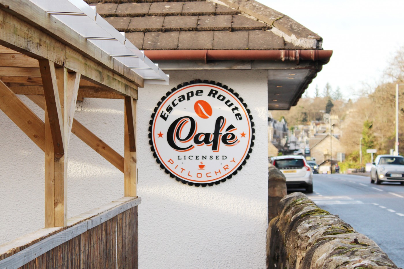 Escape Route Cafe in Pitlochry