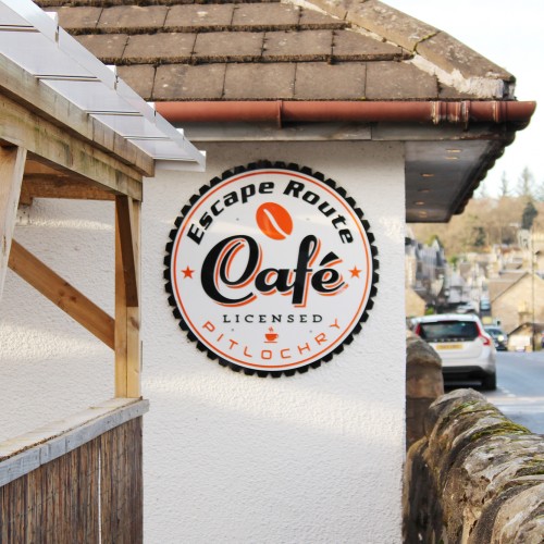 Escape Route Café shop in Pitlochry