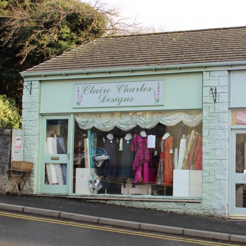 Claire Charles Designs shop in Pitlochry