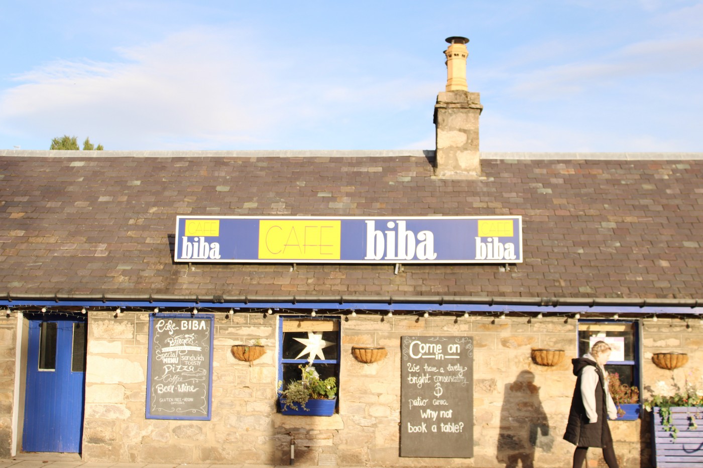 Biba Café and restaurant in Pitlochry