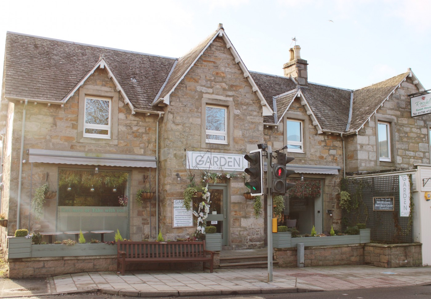 Garden Café and restaurant located in Pitlochry town centre