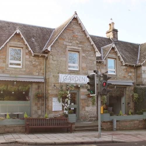 Garden Café shop in Pitlochry