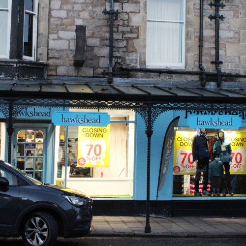 Hawkshead shop in Pitlochry