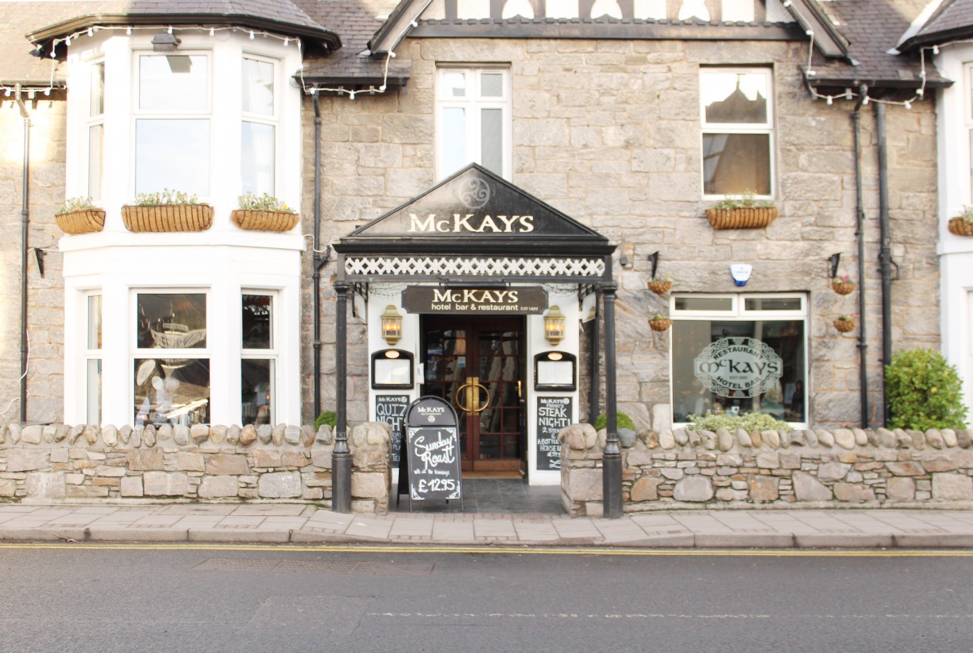 McKays restaurant and pub on the main street of Pitlochry