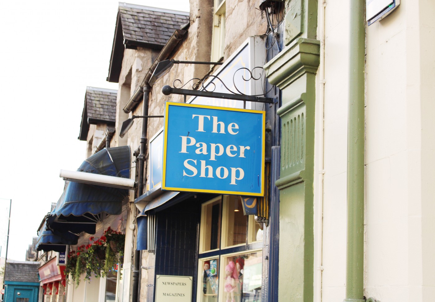 The Paper shop in Pitlochry