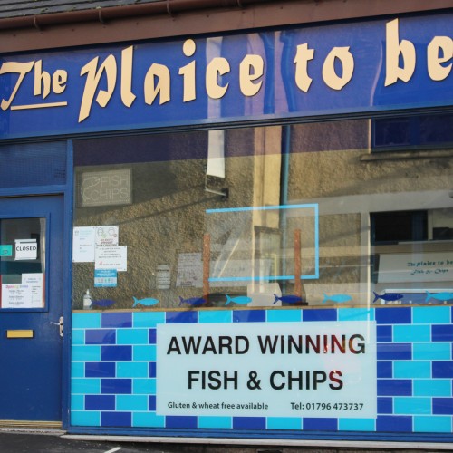 Plaice to Be shop in Pitlochry