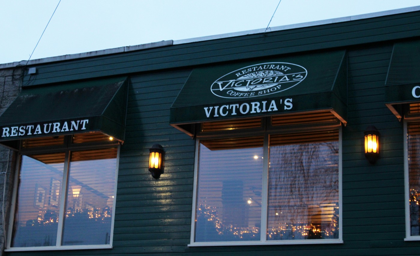 Victoria's Restaurant situated on the main street of Pitlochry.