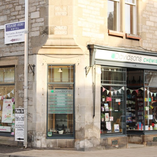 Davidsons Chemist shop in Pitlochry