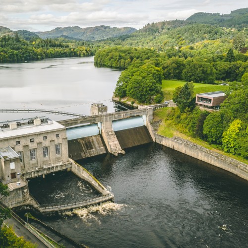 Pitlochry Dam Visitor Centre shop in Pitlochry