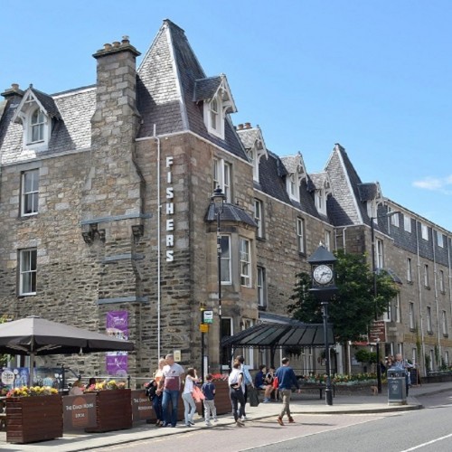 Fishers Hotel shop in Pitlochry