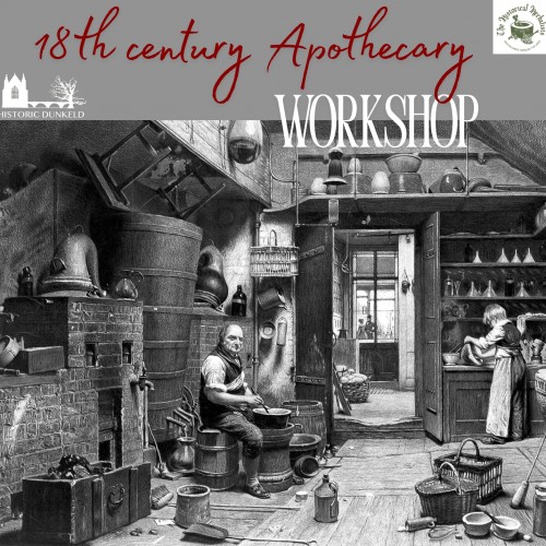 18th Century Apothecary workshop event