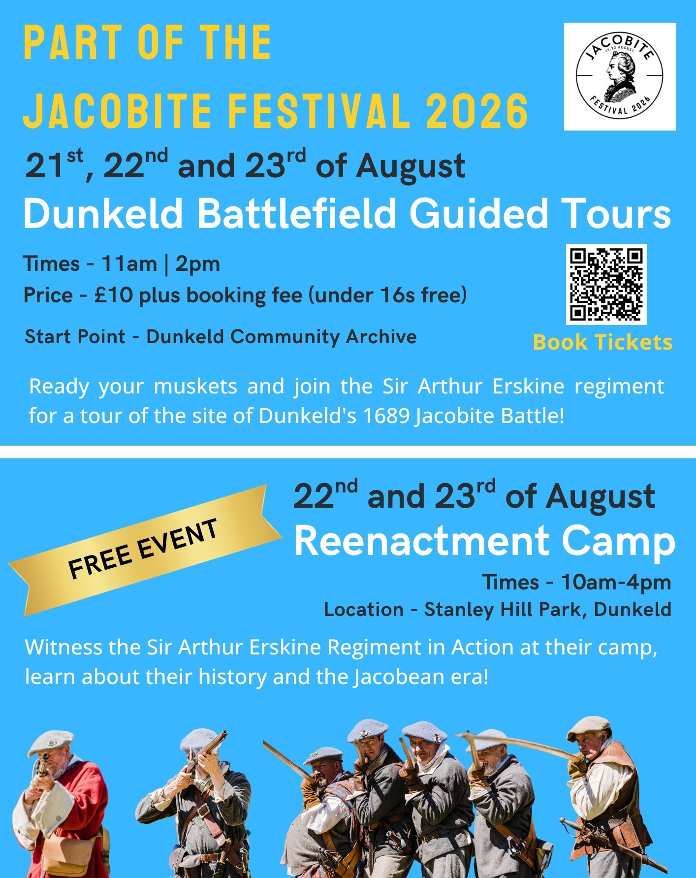 Talk: The Battle of Killiecrankie at Fonab Caravan Park